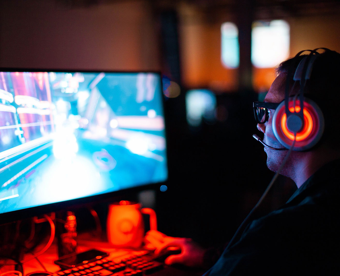 Person Working on Laptop Person Working on Laptop